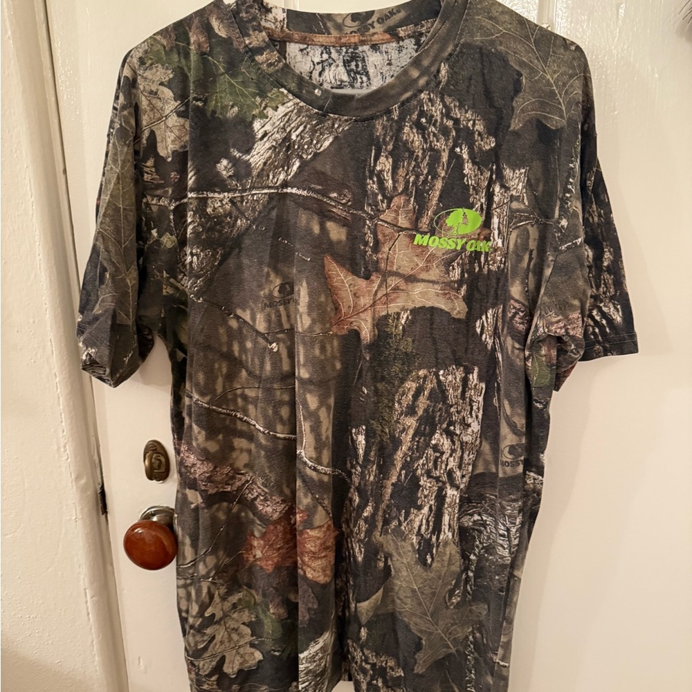 Mossy Oak Men's Short Sleeve Camo Tee